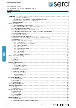 Предварительный просмотр 4 страницы Sera MU-300 E 187.2 Operating Instructions Manual