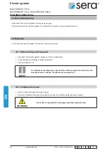 Preview for 54 page of Sera MU-300 E 187.2 Operating Instructions Manual