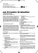 Preview for 10 page of Sera PRECISION Biotop Cube 130 XXL Manual