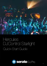 Предварительный просмотр 1 страницы Serato Hercules DJControl Starlight Quick Start Manual