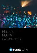 Serato Numark NS4FX Quick Start Manual предпросмотр