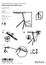 Preview for 1 page of SERAX MATTIA B7020001 Instruction Manual