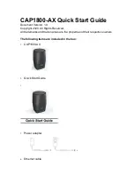 Preview for 1 page of Sercomm CAP1800-AX Quick Start Manual