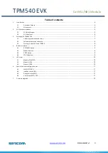 Preview for 3 page of Sercomm TPM540 EVK User Manual