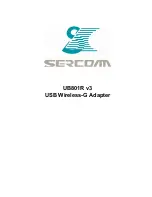 Sercomm UB801R v3 User Manual preview