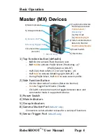 Preview for 4 page of Serene Automation RoboSHOOT MX-15 User Manual Addendum