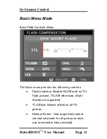 Preview for 11 page of Serene Automation RoboSHOOT MX-15 User Manual Addendum