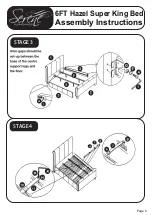 Preview for 6 page of Serene 6FT Hazel Super King Bed Assembly Instructions Manual