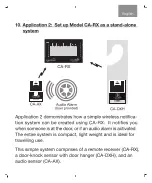 Предварительный просмотр 11 страницы Serene CA-RX Operating Manual