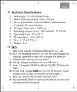 Предварительный просмотр 13 страницы Serene CA-RX Operating Manual