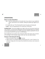 Preview for 8 page of Serene HearAll SA-40 Operating Manual