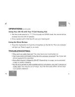 Preview for 10 page of Serene HearAll SA-40 Operating Manual