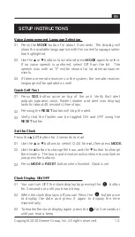 Preview for 12 page of Serene SEREONICALERT CA-360Q User Manual