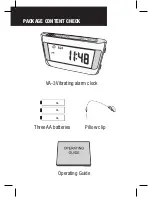 Предварительный просмотр 3 страницы Serene VA-3 Manual