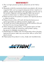 Preview for 2 page of SereneLife Action! Cam Manual