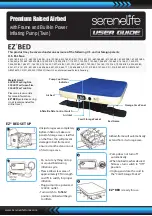 Preview for 1 page of SereneLife EZ Bed User Manual