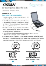 SereneLife SLSFCR21 User Manual preview