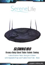 SereneLife SLSWNG100 User Manual preview
