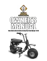 Preview for 1 page of Serengeti Motorsports Badger E 450 Owner'S Manual