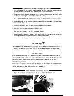 Preview for 3 page of Serengeti Motorsports Badger E 450 Owner'S Manual