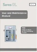 Seres OL TOC User And Maintenance Manual preview