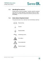 Preview for 9 page of Seres OL TOPAZ Ammonium Operator'S Manual