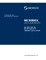 Seresco CLASSIC NE-002 Operation And Maintenance Manual preview