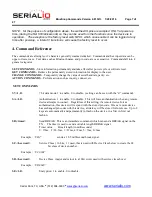 Preview for 7 page of Serialio BlueSnap-9V Serial Adapters User Manual