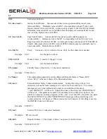 Preview for 8 page of Serialio BlueSnap-9V Serial Adapters User Manual