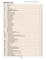 Предварительный просмотр 2 страницы Serialio WinSnap User Manual And Command Reference