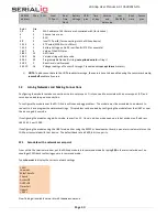 Предварительный просмотр 40 страницы Serialio WinSnap User Manual And Command Reference