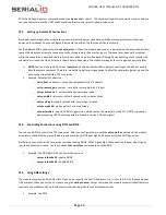 Предварительный просмотр 42 страницы Serialio WinSnap User Manual And Command Reference