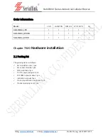 Preview for 6 page of Seriallink SLK-R602 Series Manual