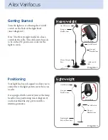 Preview for 2 page of Serious readers alex varifocus User Manual