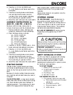 Preview for 4 page of Serious RED 52K650Z Operator'S Manual