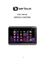 Предварительный просмотр 21 страницы Serioux S1005TAB User Manual