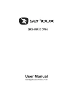 Preview for 1 page of Serioux SRX-WR150WH User Manual