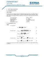 Preview for 4 page of Serma EVA4201 User Manual