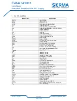 Preview for 20 page of Serma EVA4201 User Manual