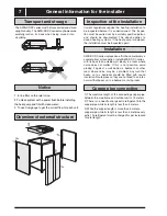 Preview for 8 page of SERO AWB-SS-12 DC Installation And Maintenance Manual