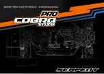 Serpent Cobra SRX8 PRO Instruction Manual предпросмотр