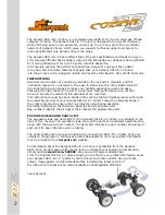 Предварительный просмотр 2 страницы Serpent S811-B 2.0 Cobra Instruction Manual & Reference Manual