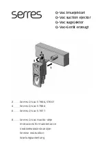 SERRES Q-Vac 57964 Instrucions For Maintenance предпросмотр