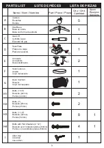 Предварительный просмотр 5 страницы Serta 207-167 Assembly Instructions And Warranty Information