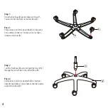 Preview for 4 page of Serta 45421 Assembly Instructions Manual