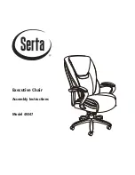 Предварительный просмотр 1 страницы Serta 49347 Assembly Instructions Manual