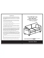 Serta CR-43536PB Assembly Instructions Manual preview