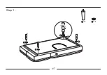 Предварительный просмотр 4 страницы Serta Dream Convertibles MAYCEE SOFA Assembly Instructions Manual