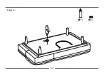 Предварительный просмотр 5 страницы Serta Dream Convertibles MAYCEE SOFA Assembly Instructions Manual