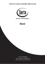 Preview for 1 page of Serta Executive Chair CHR100013 Product Manual & Assembly Instructions